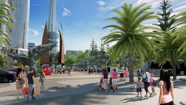 The latest images of the Elizabeth Quay development.