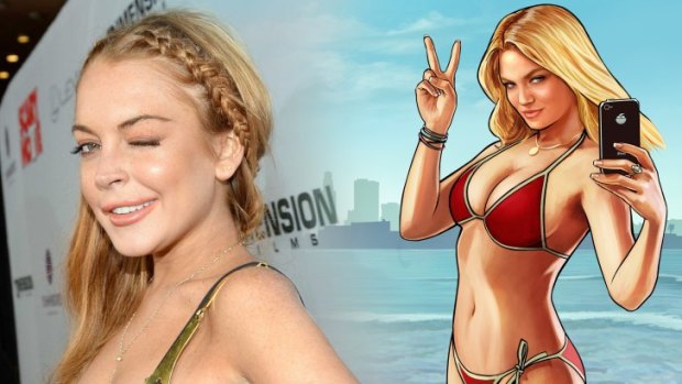 Do you think the GTA V "selfie girl" looks like Lindsay Lohan? If rumour is to be believed, Lohan herself thinks so, and she's planning to sue over it.