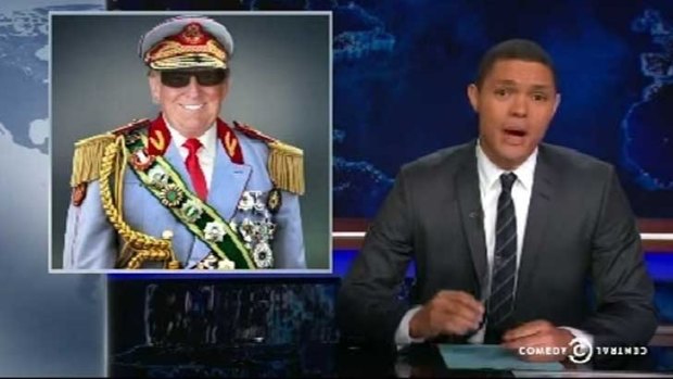 Trevor Noah says that Donald Trump could be 'America's first African president'.