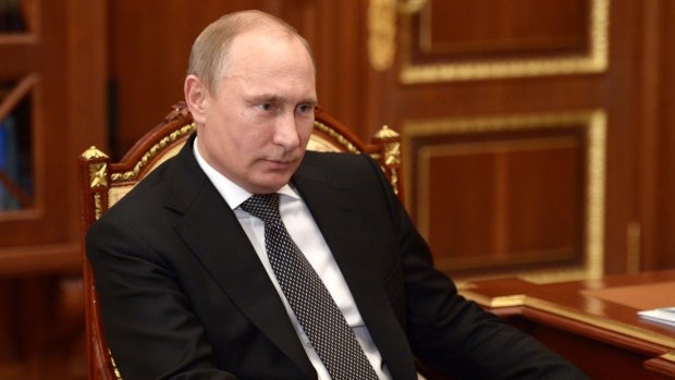Russian President Vladimir Putin has watched the decline of the rouble as international sanctions bite the Russian economy and oil prices fall.