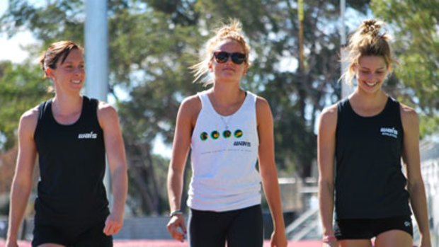 Alana Boyd, Liz Parnov and Amanda Bisk will all compete at the Commonwealth Games.