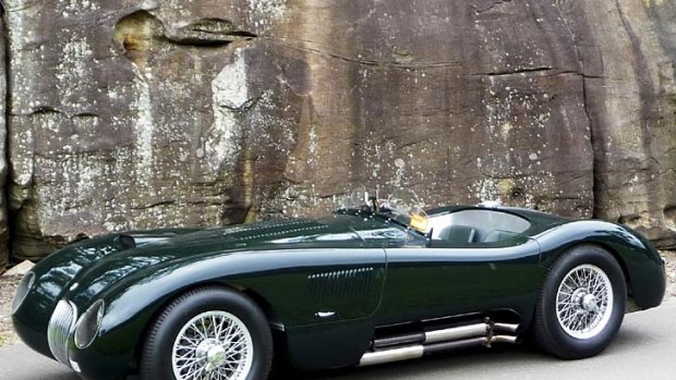 Not genuine but &#8230; this Jaguar C-Type copy sold for an impressive $201,000.