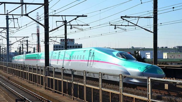 The latest ultra-fast tech-marvel will make two trips a day from Tokyo to Aomori, a scenic rural backwater on the northern tip of the main Honshu island.