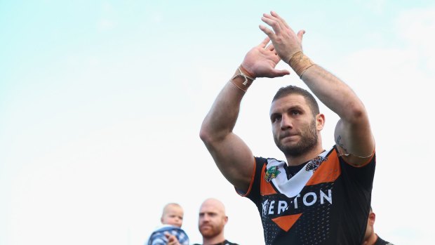 No opportunity: ousted Tigers hooker Robbie Farah is unlikely to get a start after Brooks' injury.