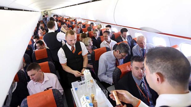 Budget airline easyJet claims it has unveiled designs for a hybrid plane.