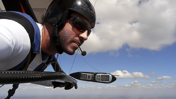 Soar point ... Stanwell Park is a great base for hang-gliding.