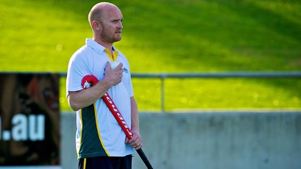 Confident ... Adam Commens believes the Hockeyroos will make the semi-finals.