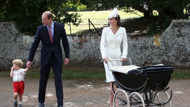 Kate and Wills and offspring. Apparently a third would be one too many.