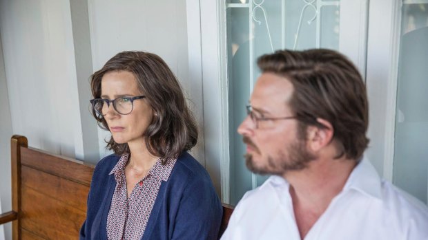 Rachel Griffiths as Lyndal's psychiatrist and Aden Young as her solicitor. 