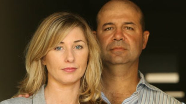Frustrated...Maria Atkinson and Michael Joseph must put their adoption plans on hold.