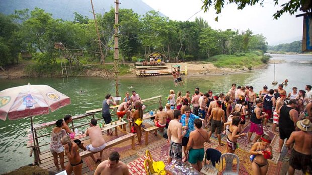 For a while there Vang Vieng's backpacker scene really must have been a Beach-style South-East Asian utopia shared by the few.