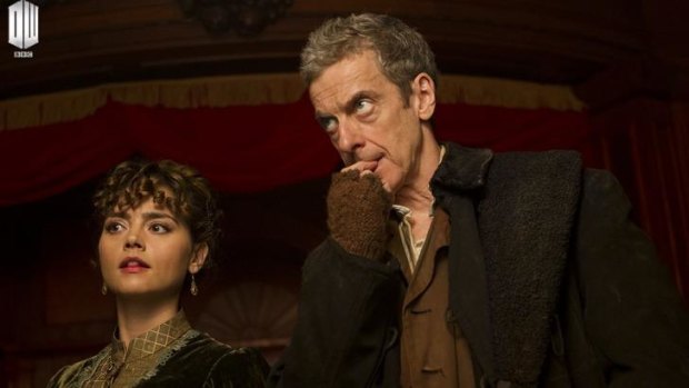 <i>Deep Breath</i> ... Peter Capaldi in the first episode of the eighth season of <i>Doctor Who</i>.