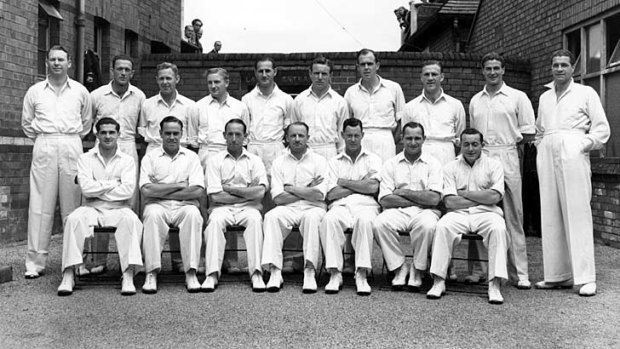The '48 Invincibles at Trent Bridge, Nottingham.
