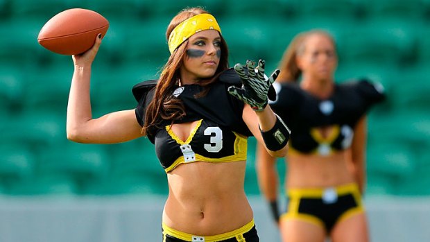 Lingerie football: easy to say why men watch, less so why women play, Australia sport