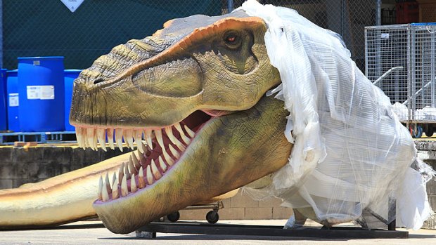 Palmer Coolum Resort reveals its first Dinosaur.