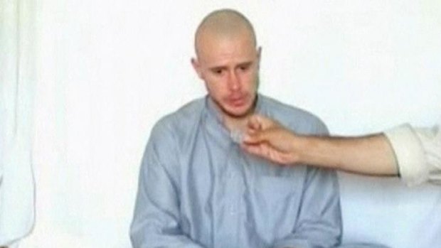 Sergeant Bergdahl in a 2009 video released by the Taliban.