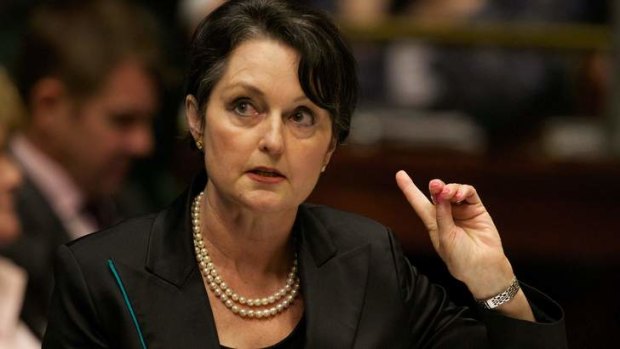 Pru Goward: Won't front a parliamentary inquiry.