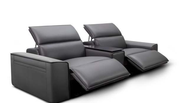 King Living's Cloud range is expensive, but good value for home theatre buffs.