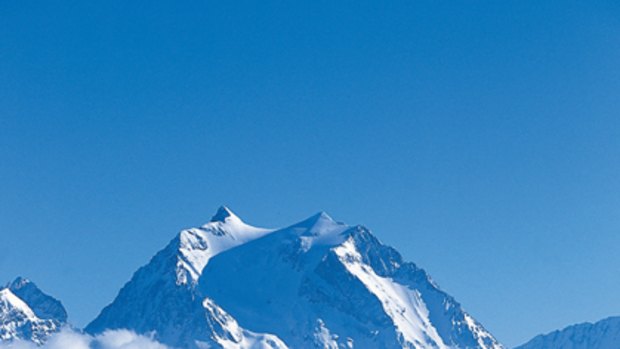 View to a thrill ... France's Courchevel 1850 ski resort.