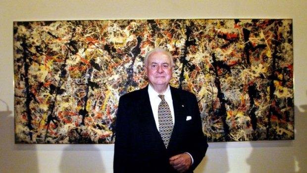 Jackson Pollock's Blue Poles generated considerable controversy for Gough Whitlam. 