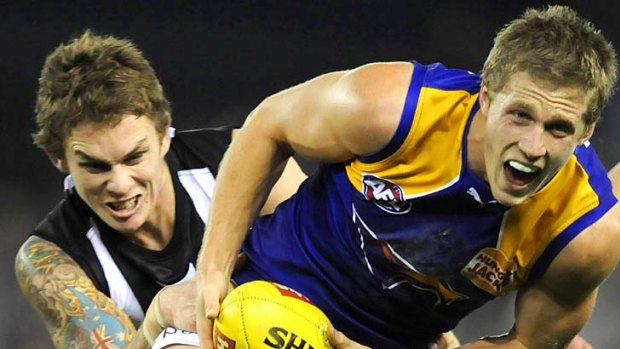 West Coast were well and truly caught by Collingwood, round 14, 2010.