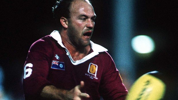 Queensland State of Origin great Wally Lewis.