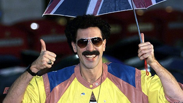 The Dictator...Sacha Baron Cohen as Borat.