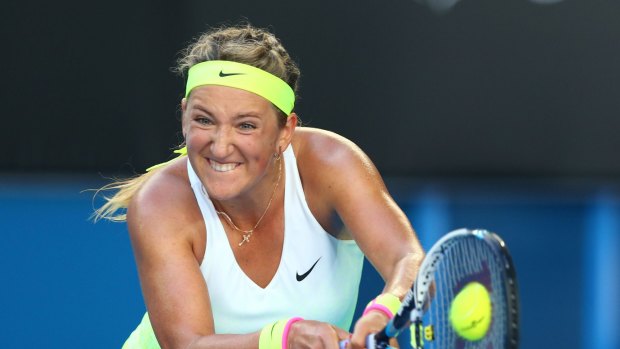 Collaborator: Victoria Azarenka says she could use some coaching.