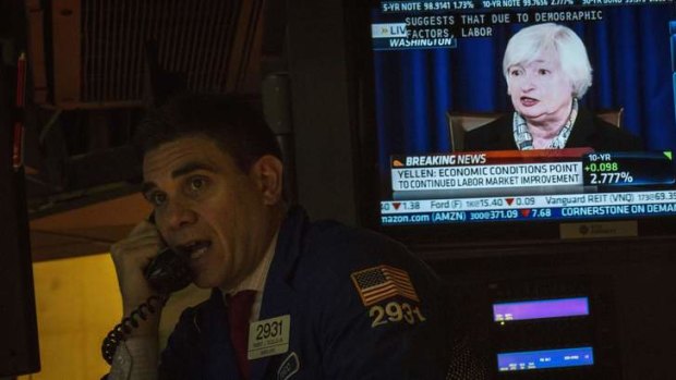 Federal Reserve chairwoman Janet Yellen suggests a rate rise may happen sooner than expected.
