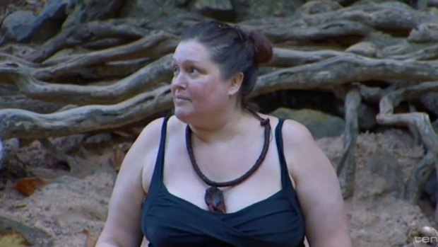 Tziporah Malkah (previously known as Kate Fischer) in the I'm A Celebrity...Get Me Out of Here! jungle.