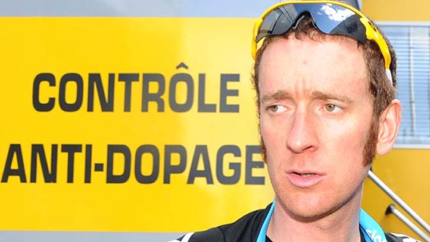 Hit out at his critics ... Bradley Wiggins.