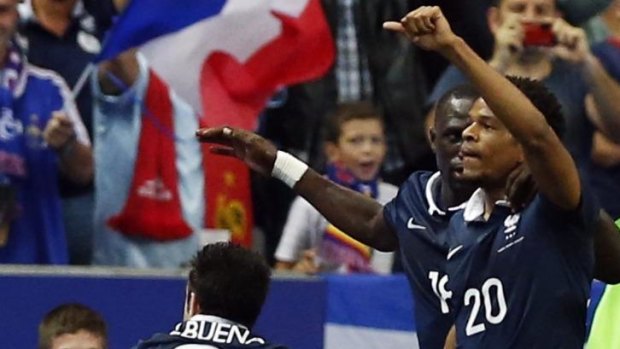 Super sub: Loic Remy of France condemned Spain to another defeat.