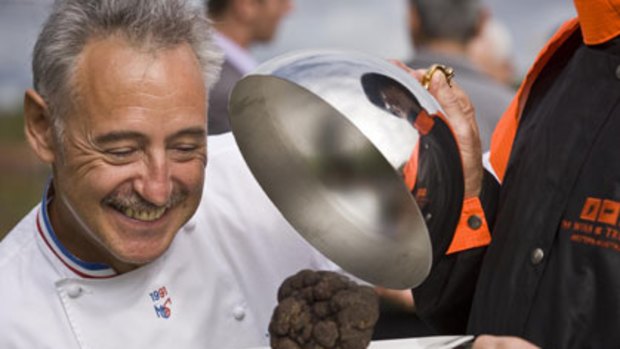Alain Fabregues advises not to be skimpy on your truffle portions.