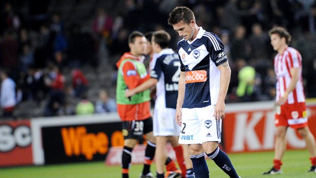 Low point: Victory drawcard Harry Kewell is yet to score.
