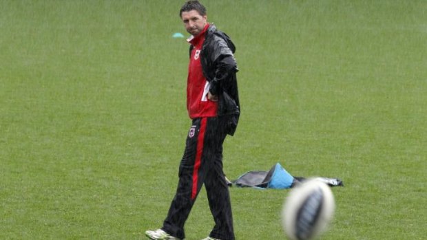 Out in the cold: Sacked St George Illawarra coach Steve Price.
