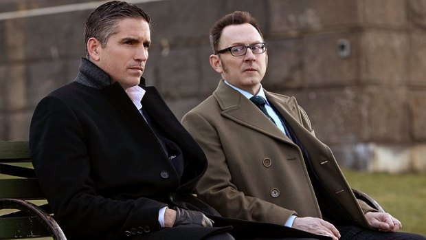 Jim Caviezel and Michael Emerson star in <i>Person of Interest</i>.