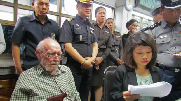 Burmese authorities recently handed Karl Joseph Kraus over to Thai police.
