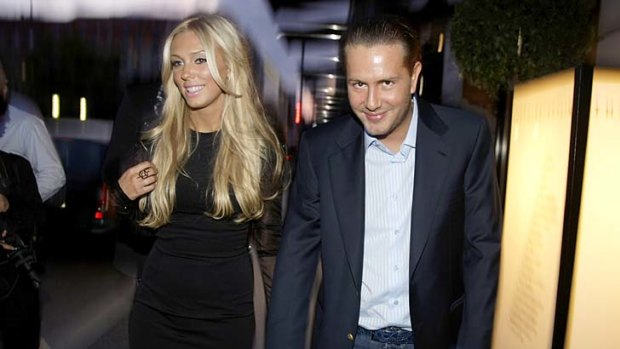 Extravagant wedding ... Petra Ecclestone and James Stunt.