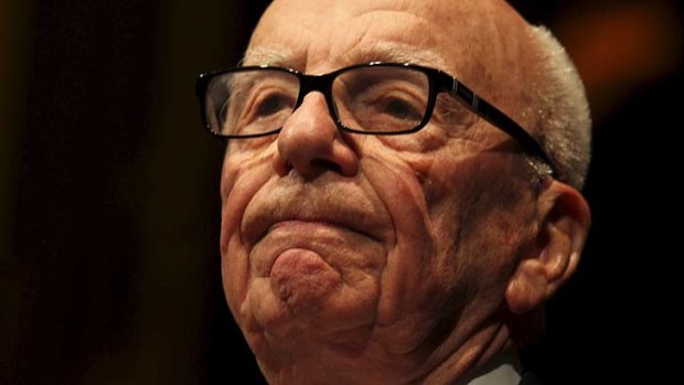 Rupert Murdoch at the 2013 annual Lowy Lecture.