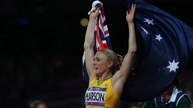 Olympic champion .... Sally Pearson.