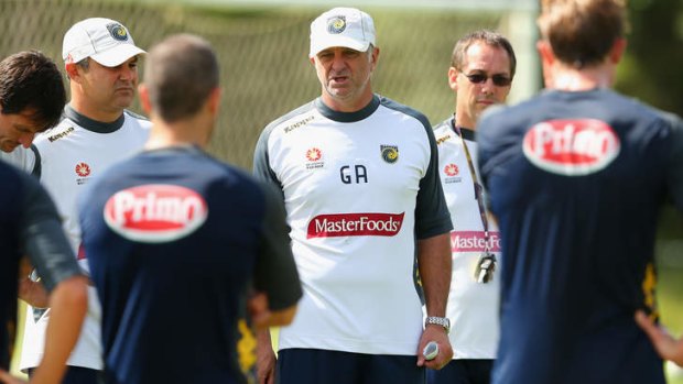 Heading overseas: Graham Arnold could have played his last game for the Central Coast Mariners.