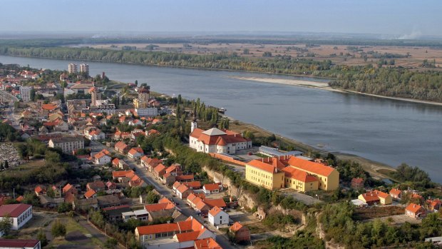 Osijek, on the Croatian Danube.