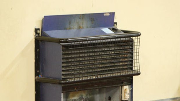 Fumes emitter ... one of 51,000 unflued heaters in NSW schools.