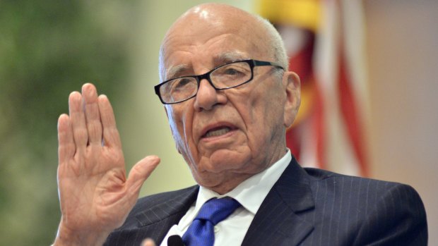 News Corp chief Rupert Murdoch.