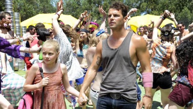 Last party: Nathan Phillips and Angourie Rice in Zak Hilditch's These Final Hours.