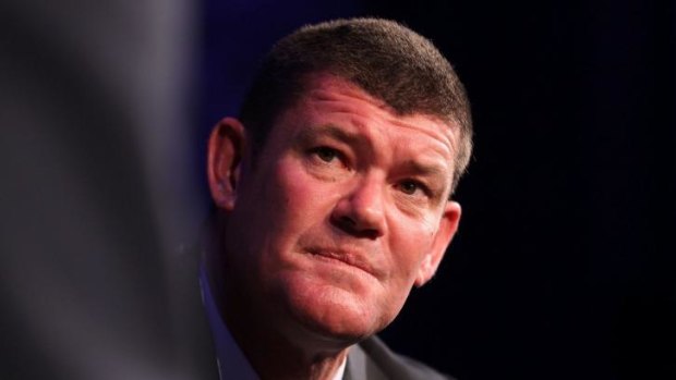 Shares of Macau casino operators dropped in Hong Kong trading on Wednesday, with James Packer's Melco Crown Entertainment down 3 per cent.