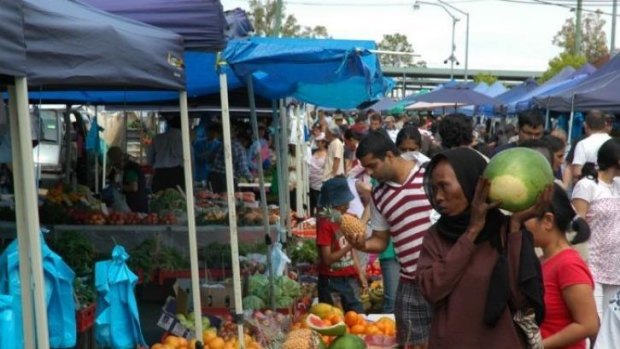 The Global Food Village is one of Brisbane's best ethnic street markets.