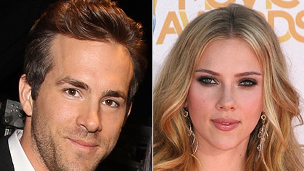 Married two years ... Scarlett Johansson and Ryan Reynolds have ended their relationship 'with love'.