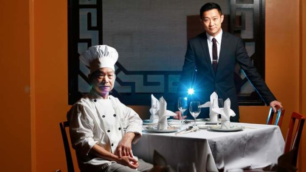 Father and son team of the Flower Drum restaurant, Jason and Anthony Lui.