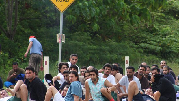 Asylum Seekers escaped from the Christmas Island Detention Centre Mar 12.